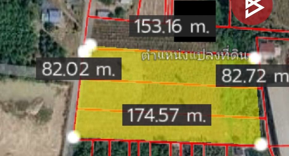 For sale land in Phanom Sarakham, Chachoengsao