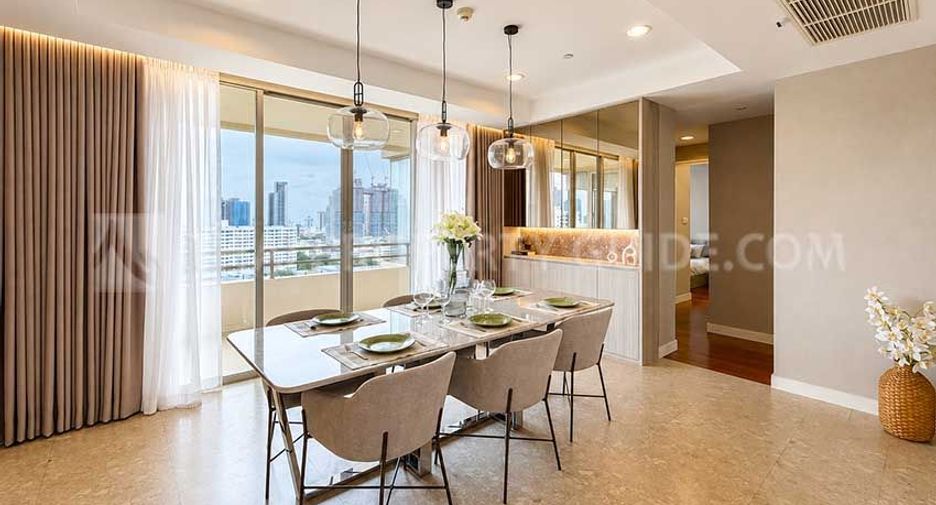 Condo en alquiler de 3 habitaciones en Watthana, Bangkok