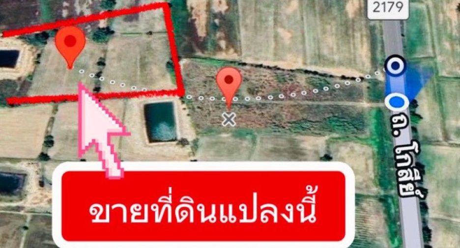For sale land in Bamnet Narong, Chaiyaphum