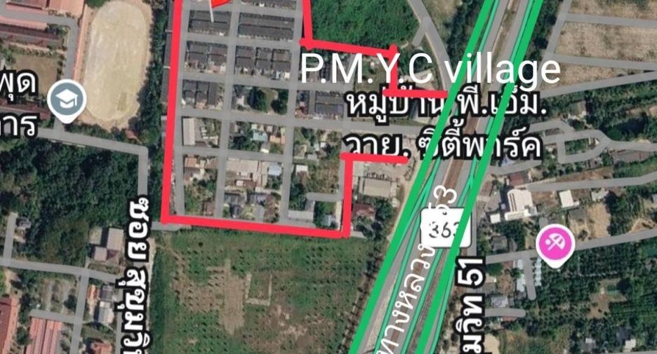 For sale 3 bedrooms townhouse in Mueang Rayong, Rayong