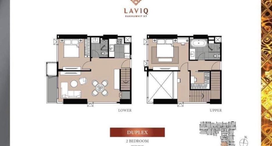 À louer et à vendre 2 chambres condo à Khlong Toei, Bangkok
