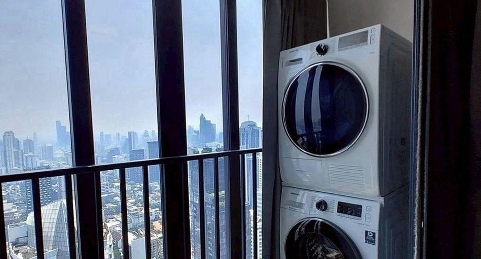 For rent 1 bed condo in Huai Khwang, Bangkok