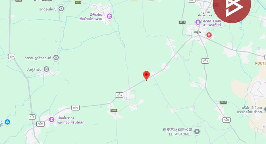 For sale land in Si Maha Phot, Prachin Buri