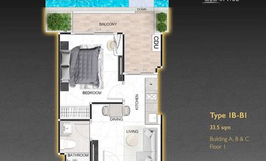 Condo en venta de 1 habitaciones en Bang Lamung, Chonburi