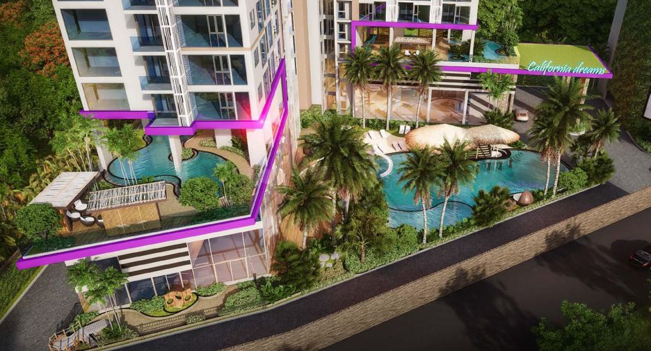 For sale 2 bedrooms condo in Jomtien, Pattaya