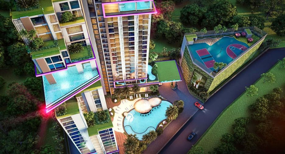 For sale 3 bedrooms condo in Jomtien, Pattaya