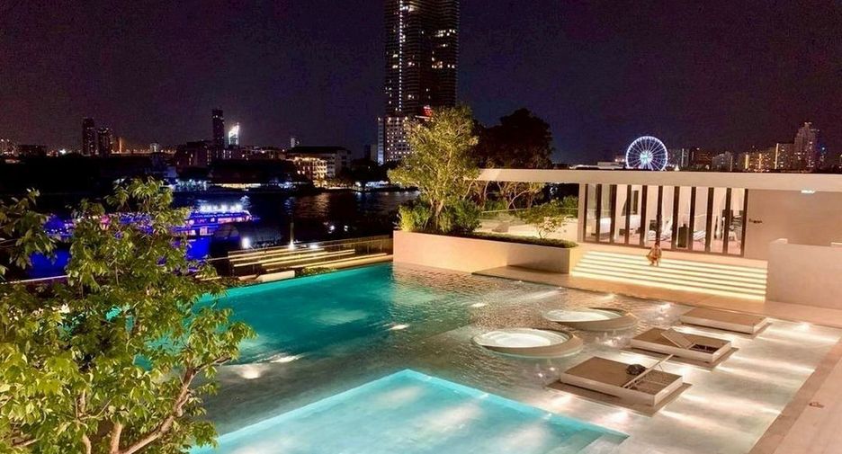 Wohnung zur Miete mit 1 Zimmer in Khlong San, Bangkok