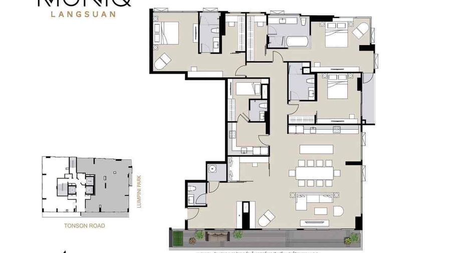 For sale 3 ベッドルーム condo in Pathum Wan, Bangkok