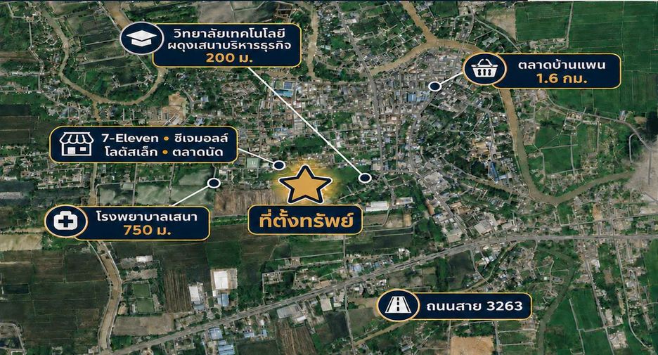 Apartment zum Kauf mit 7 Zimmer in Sena, Phra Nakhon Si Ayutthaya