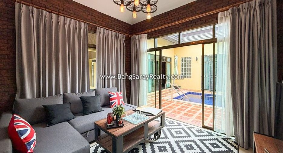 For sale 3 bedrooms house in Bang Saray, Pattaya