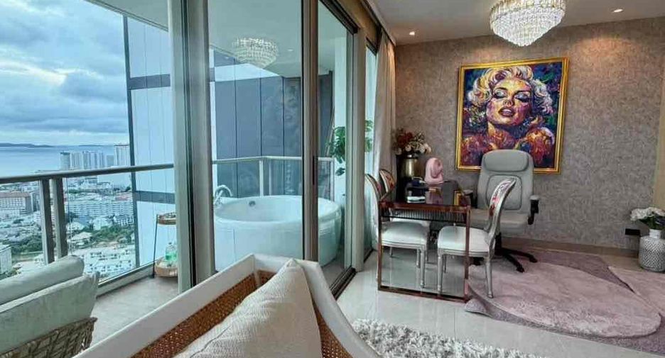 For rent 2 bedrooms condo in Jomtien, Pattaya
