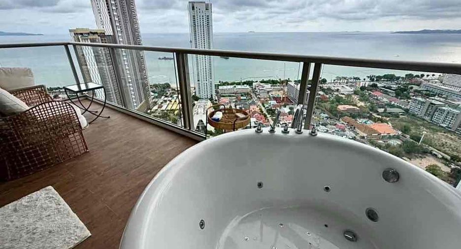 For rent 2 bedrooms condo in Jomtien, Pattaya
