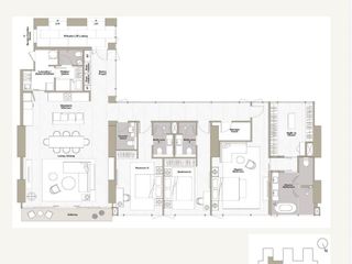 Condo en venta de 3 habitaciones en Bang Rak, Bangkok