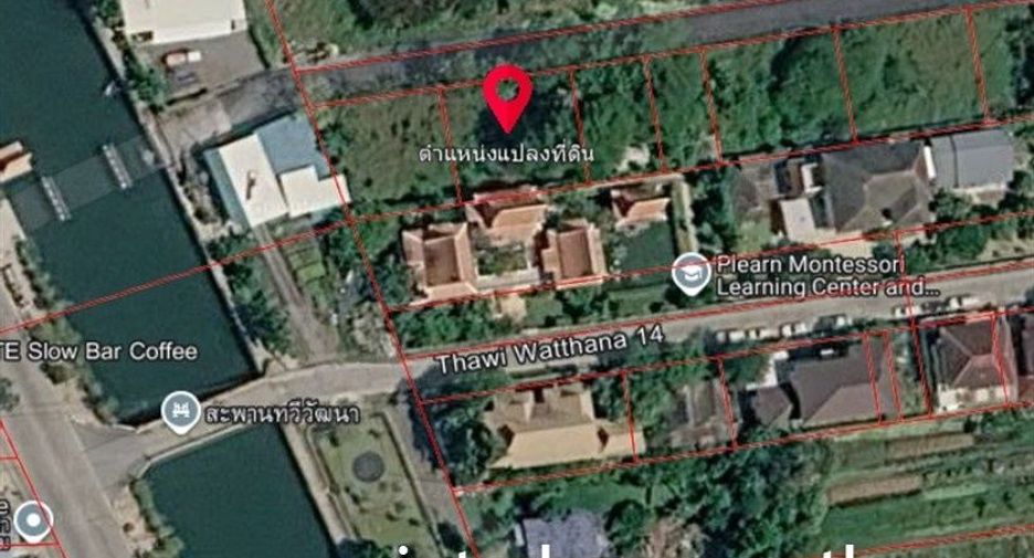 Terreno en venta en Thawi Watthana, Bangkok