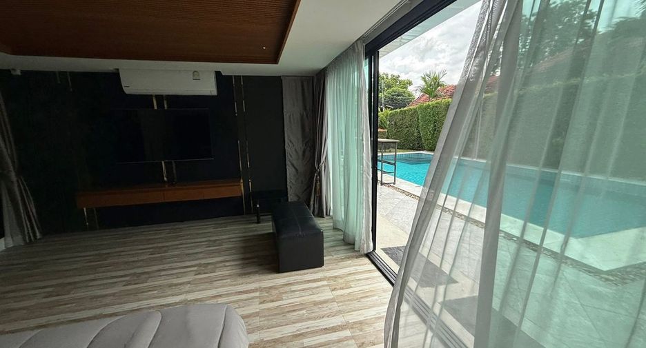 For rent and for sale 4 bedrooms house in Bang Lamung, Chonburi