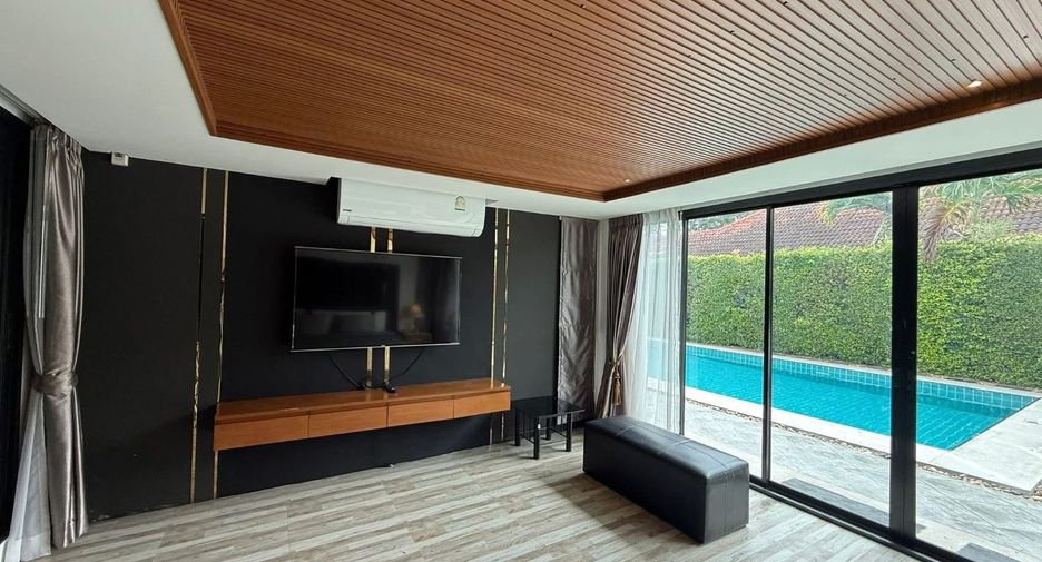 For rent and for sale 4 bedrooms house in Bang Lamung, Chonburi