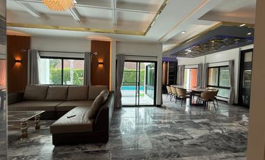 For rent and for sale 4 bedrooms house in Bang Lamung, Chonburi