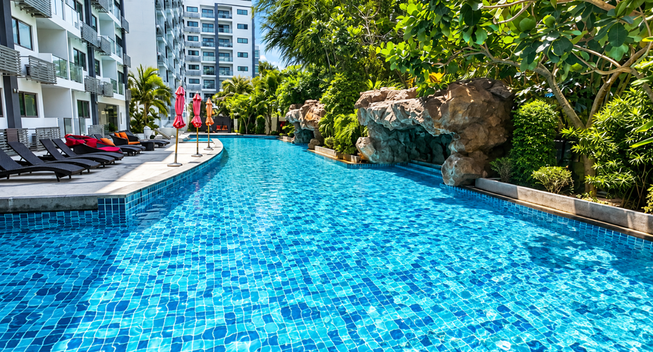 For sale 1 bed condo in Bang Lamung, Chonburi