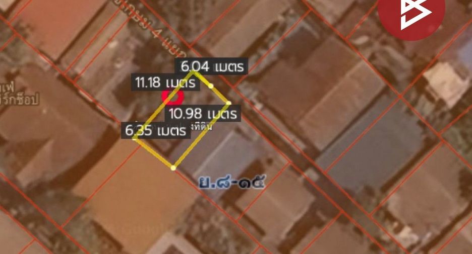 For sale land in Thon Buri, Bangkok