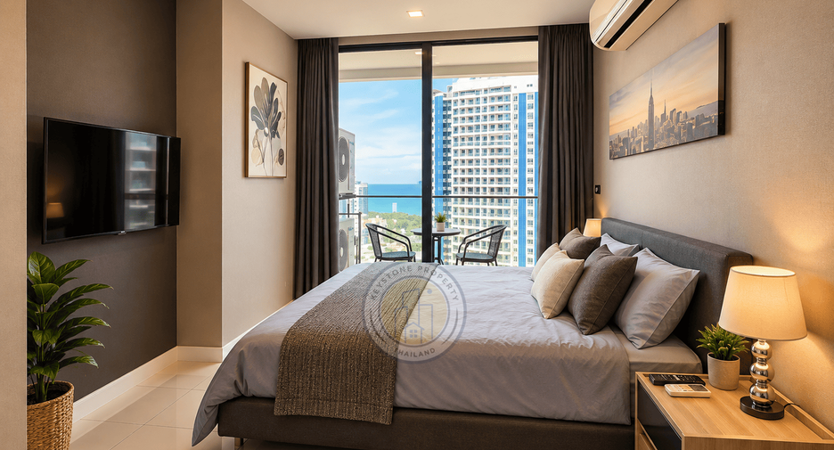 Wohnung zur Miete mit 1 Zimmer in Bang Lamung, Chonburi
