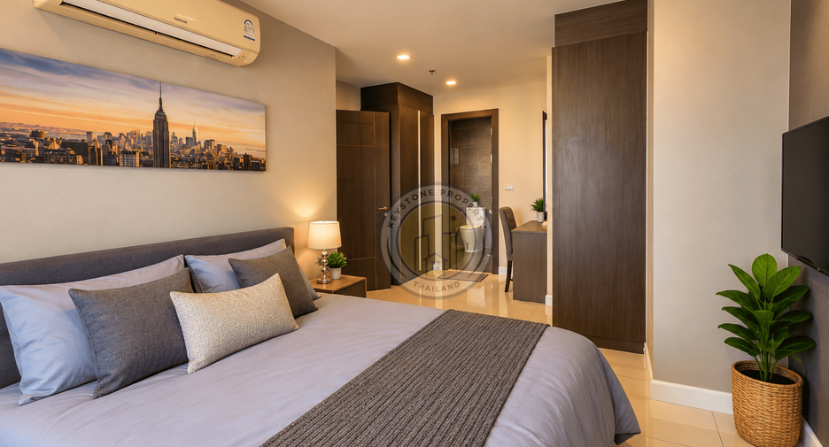 Wohnung zur Miete mit 1 Zimmer in Bang Lamung, Chonburi