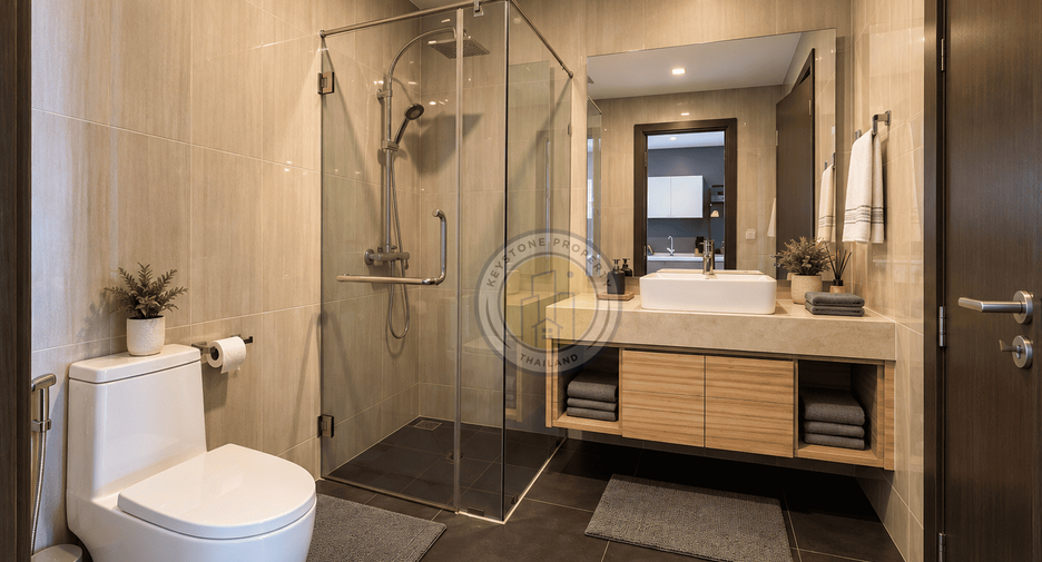 Wohnung zur Miete mit 1 Zimmer in Bang Lamung, Chonburi
