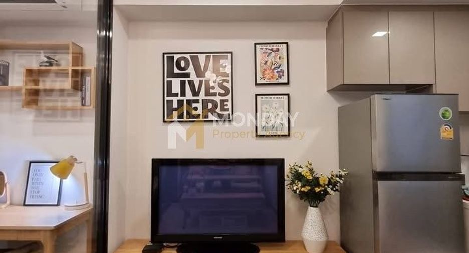 For rent 1 bed condo in Huai Khwang, Bangkok
