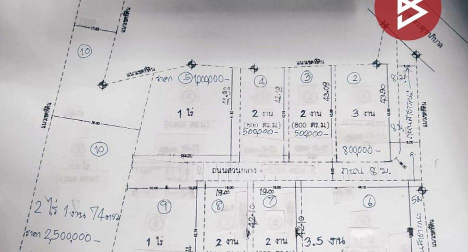 For sale land in Wang Chao, Tak