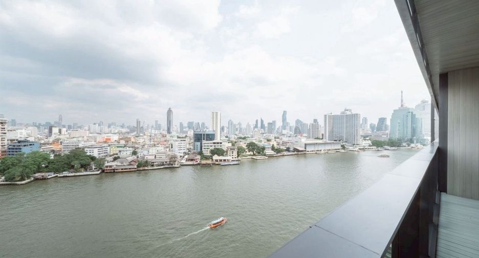 Condo en alquiler de 2 habitaciones en Khlong San, Bangkok