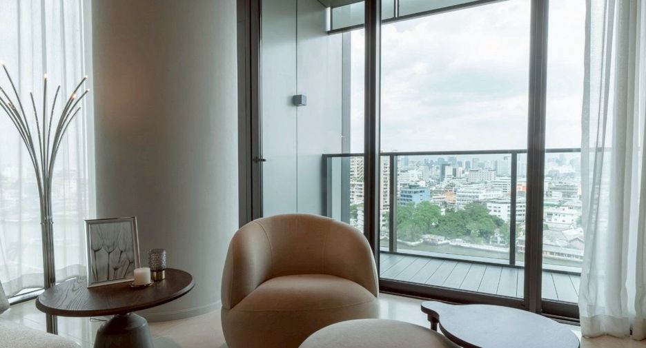 Condo en alquiler de 2 habitaciones en Khlong San, Bangkok