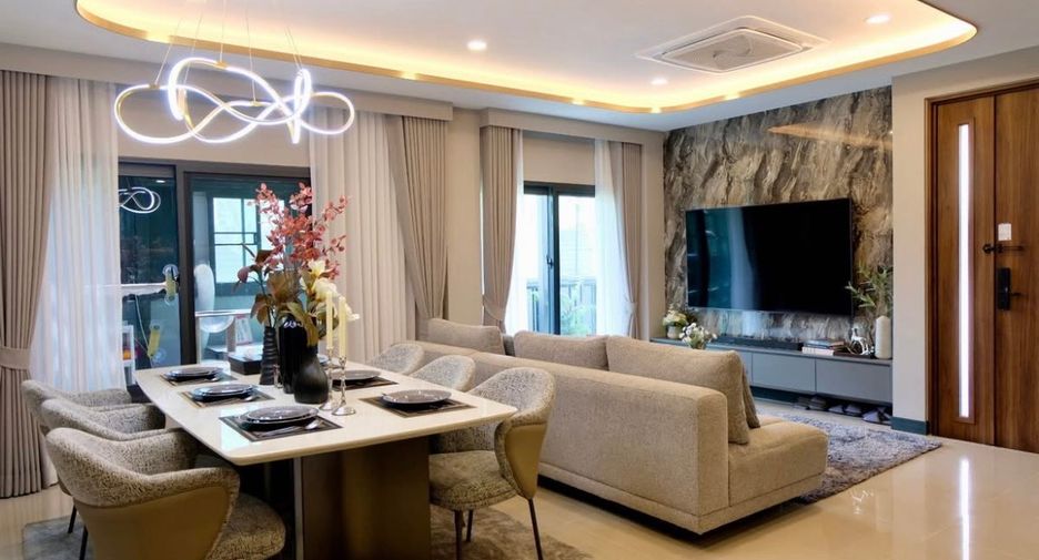 Casa adosada en alquiler y en venta de 4 habitaciones en Prawet, Bangkok