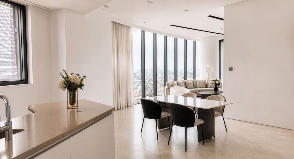 Condo en alquiler de 2 habitaciones en Khlong San, Bangkok