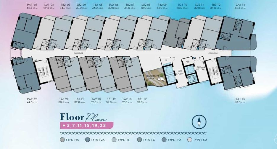 Wohnung zum Kauf mit 1 Zimmer in Hua Hin, Prachuap Khiri Khan