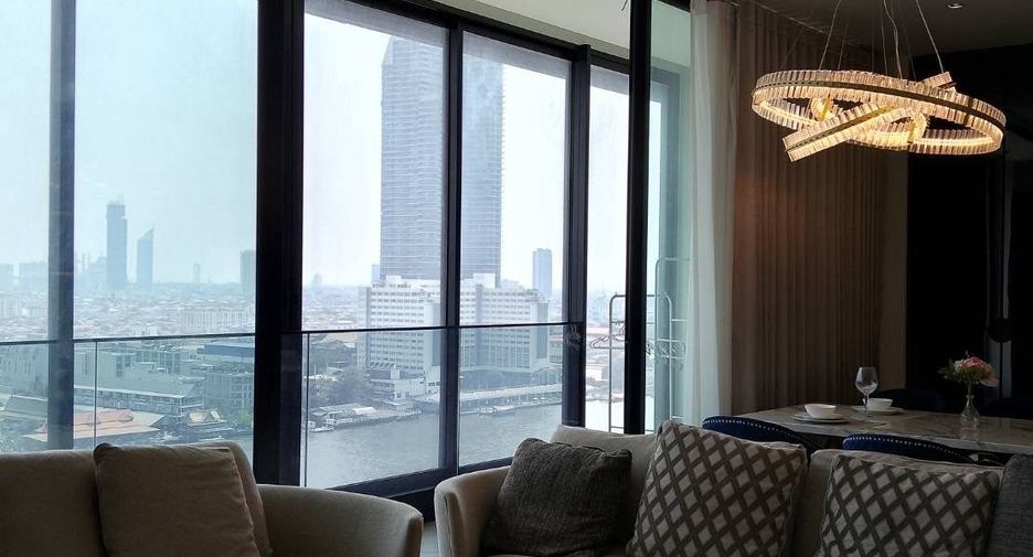 À louer 3 chambres condo à Khlong San, Bangkok