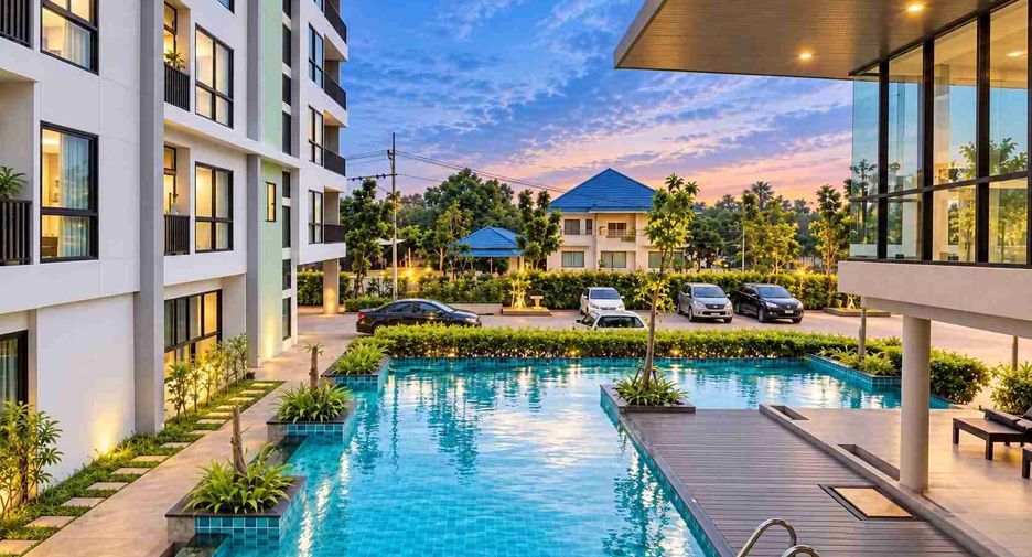 出售 1 卧室 公寓 在 Bang Lamung, Chon Buri