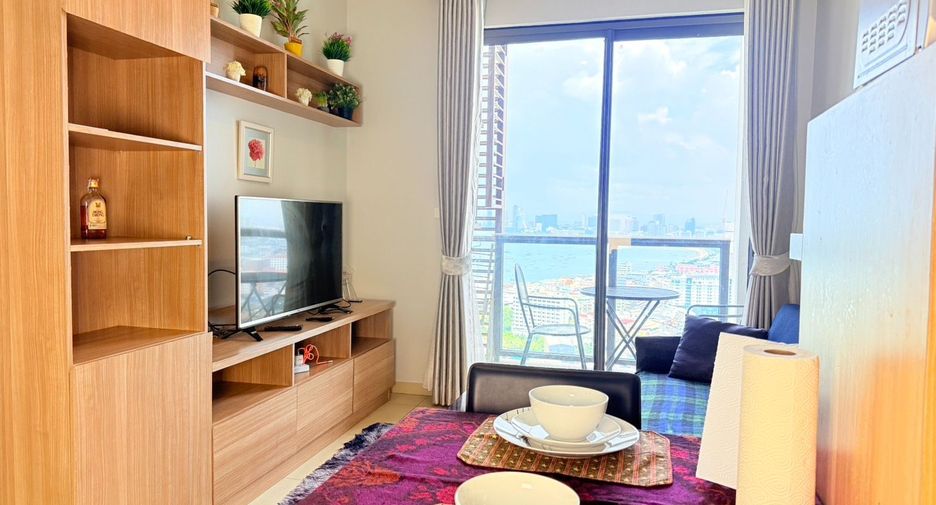 À vendre 1 chambre condo à Bang Lamung, Chonburi
