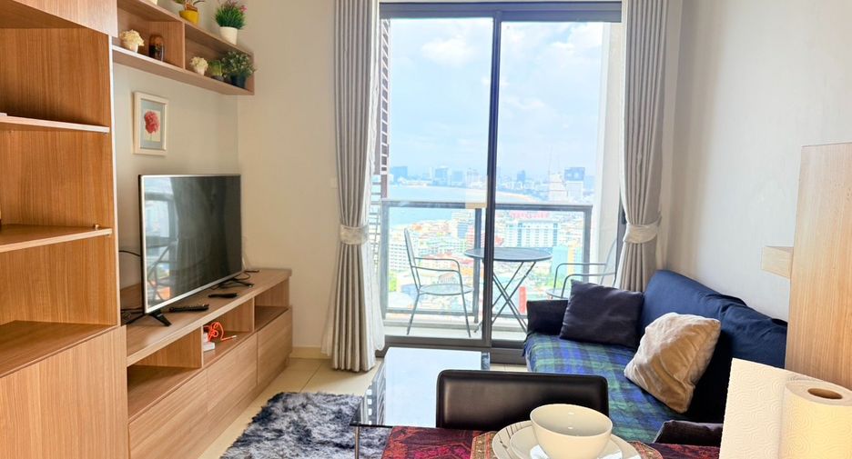 À vendre 1 chambre condo à Bang Lamung, Chonburi