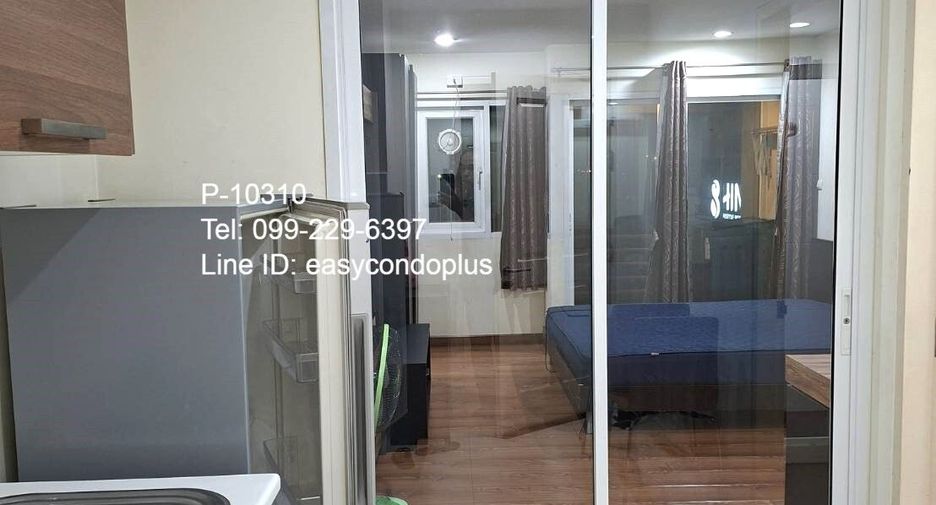 For rent studio condo in Ratchathewi, Bangkok