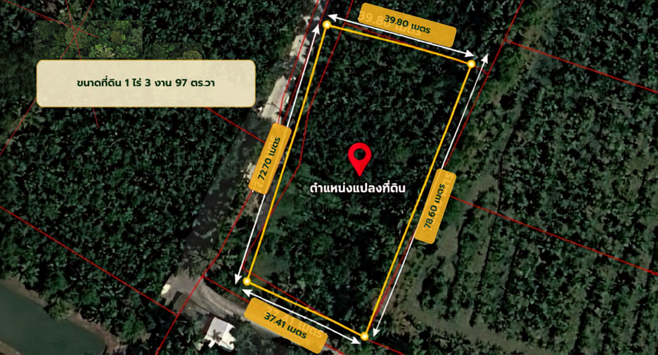 For sale land in Sam Phran, Nakhon Pathom