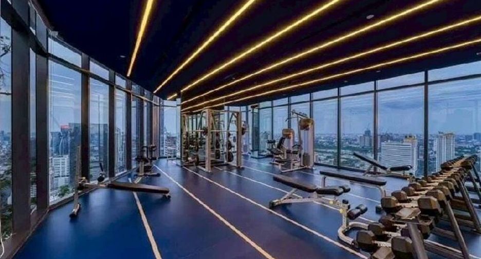 For rent 2 bedrooms condo in Huai Khwang, Bangkok