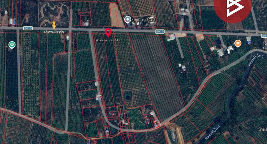 For sale land in Sak Lek, Phichit
