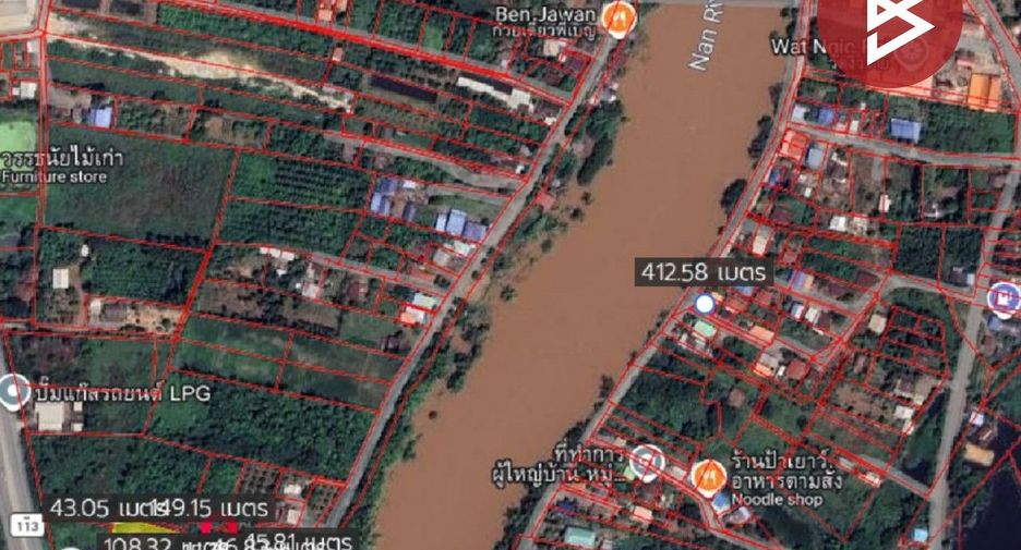 For sale land in Taphan Hin, Phichit