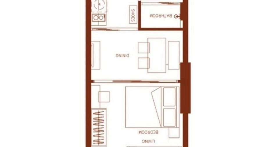 For sale 1 bed condo in Huai Khwang, Bangkok