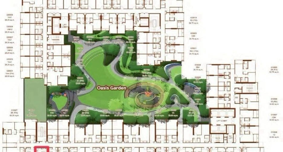 For sale 1 bed condo in Huai Khwang, Bangkok