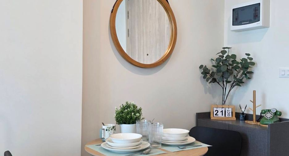 For rent studio condo in Huai Khwang, Bangkok