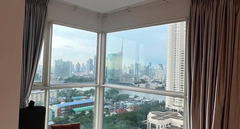 For rent 2 bedrooms condo in Khlong San, Bangkok