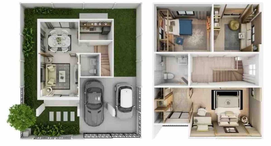 For sale 3 bedrooms house in Thung Khru, Bangkok