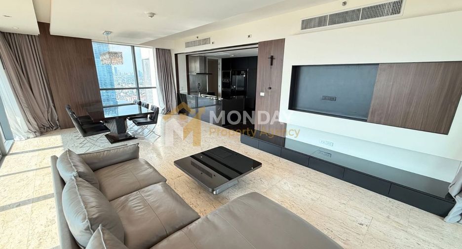 For sale 3 bedrooms condo in Yan Nawa, Bangkok