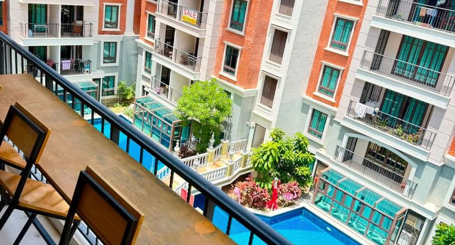 For rent 2 bedrooms condo in Jomtien, Pattaya