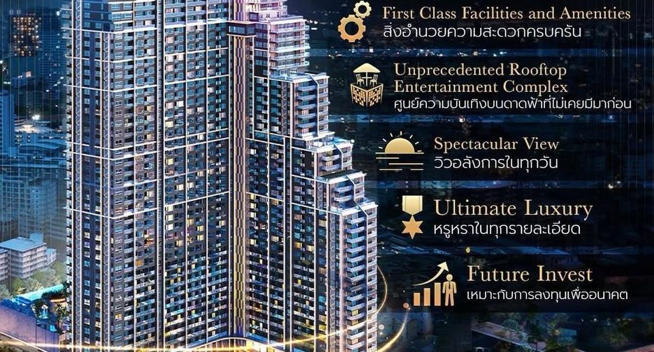 For sale 1 bed condo in Bang Lamung, Chonburi